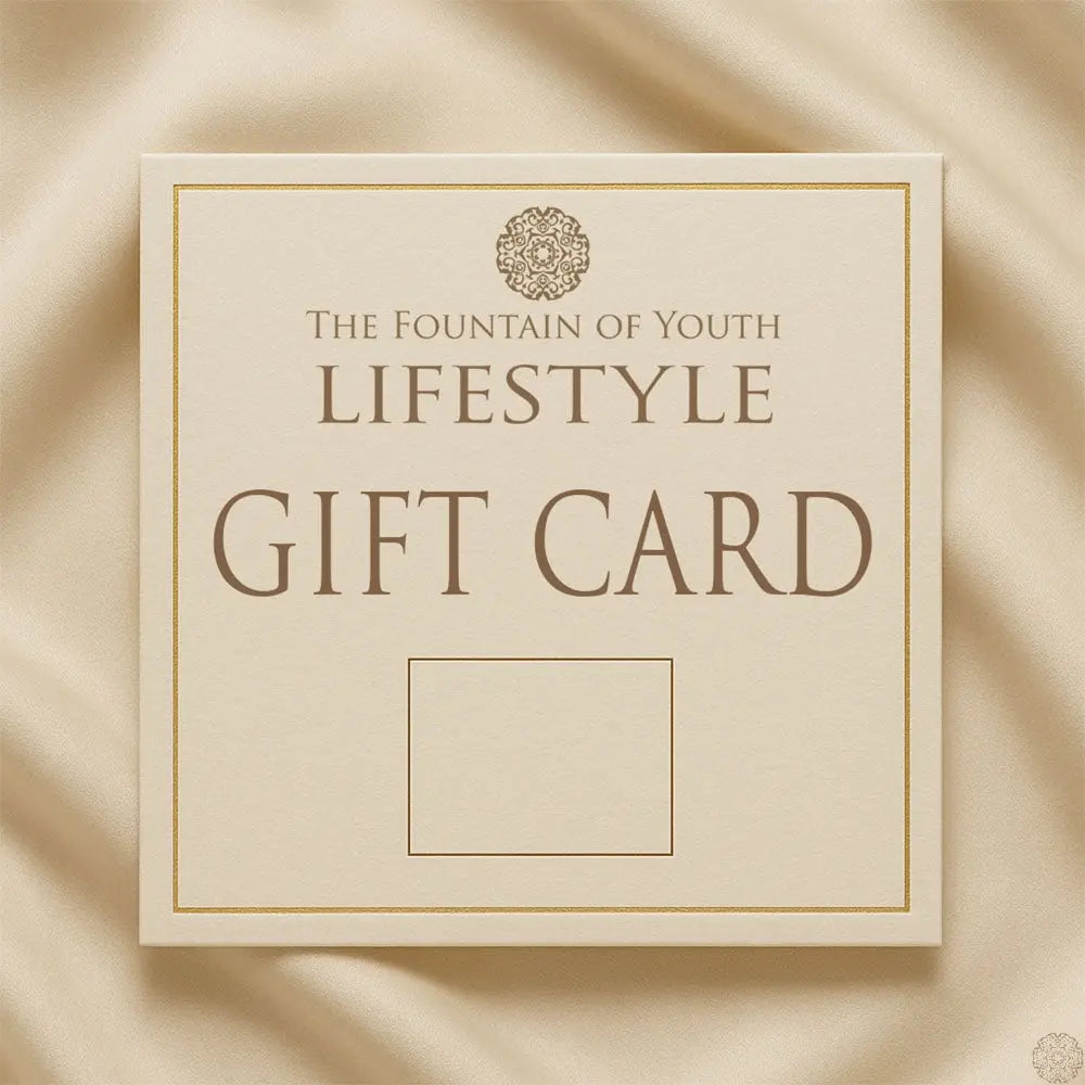 Fountain of Youth Lifestyle Gift Cards - Fountain of Youth Lifestyle - Australia