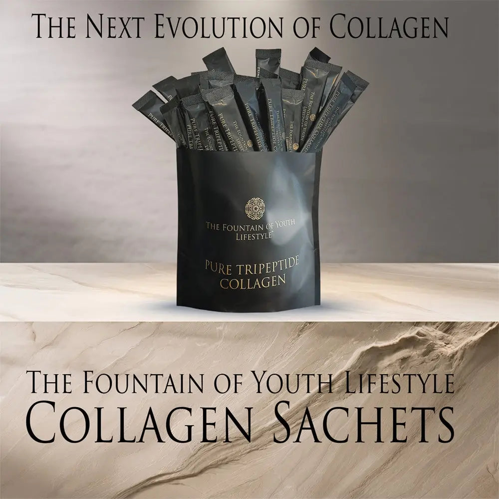 Pure Bovine Tripeptide Collagen: 30 Sachets Fountain of Youth Lifestyle
